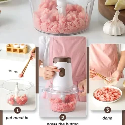 TRITACARNE MULTIFUNZIONALE 3 IN 1 ACCESSORIO PER CUCINA CASA ALIMENTI Q-T164