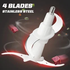 TRITACARNE MULTIFUNZIONALE 3 IN 1 ACCESSORIO PER CUCINA CASA ALIMENTI Q-T164