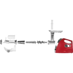 TRITACARNE PASSAPOMODORO MULTIFUNZIONE 350 WATT 3 TRAFILE IN ACCIAIO PER INSACCATI PASSATE