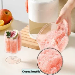 TRITAGHIACCIO MANUALE A MANOVELLA FACILE DA USARE MACCHINA GHIACCIO TRITATO GRANITA CASA