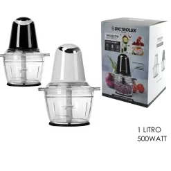 TRITATUTTO ELETTRICO 3IN1 500 W 1 LT 2 VELOCITÀ BASE ANTISCIVOLO 2 COLORI 584301