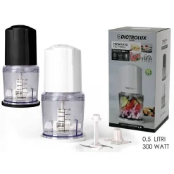 TRITATUTTO FRULLATORE ELETTRICO DA CUCINA TRITA TUTTO MINI ROBOT DA CUCINA 500ML