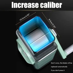 TRITAVERDURE GRATTUGIA A MANOVELLA AFFETTATRICI PER LA CASA MANDOLINE IN ACCIAIO