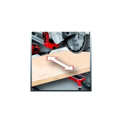 TRONCATRICE RADICALE LEGNO EINHELL TH-SM 2131 DUAL LAMA 210 MM