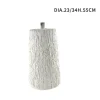 TRONCO COLORE BIANCO BASE SUPPORTO PER ALBERO DI NATALE EFFETTO LEGNO DIAM.23