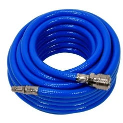 TUBO ARIA COMPRESSA FLESSIBILE PER COMPRESSORE 12 METRI RACCORDO RAPIDO 1/4″