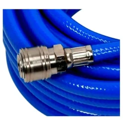 TUBO ARIA COMPRESSA FLESSIBILE PER COMPRESSORE 12 METRI RACCORDO RAPIDO 1/4″