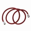 TUBO DOCCIA FLESSIBILE 2 METRI ROSSO 200 CM LACCIO BAGNO PER DOCCETTA BOX 87283