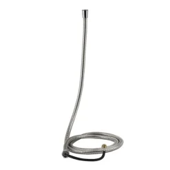 TUBO FLESSIBILE DOCCIA ACCIAIO CON SISTEMA SICUREZZA ANTISCOPPIO 1.8 MT BAGNO 69223