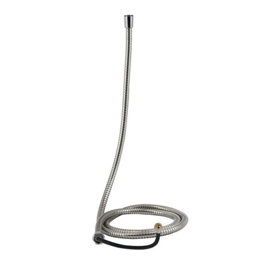 TUBO FLESSIBILE DOCCIA IN ACCIAIO CON SISTEMA SICUREZZA ANTISCOPPIO 2 MT BAGNO 69224