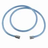 TUBO LACCIO FLESSIBILE DOCCIA RICAMBIO 1,8 MT LACCIO PVC RIVESTIMENTO BLU 87297