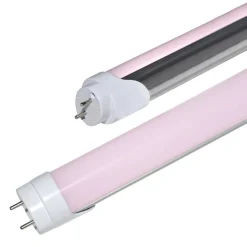 TUBO LED SMD T8 LUCE ROSA 120CM 18W OPACO USO ALIMENTARE MACELLERIA