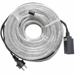 TUBO LUMINOSO A LED 360 LUCI BIANCO FREDDO 20 METRI PER USO ESTERNO + CONTROLLER