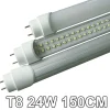 TUBO NEON LED 24W "150 CM" ATTACCO T8 SMD LED LUCE BIANCA FREDDA CALDA NATURALE