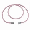 TUBO RICAMBIO LACCIO FLESSIBILE DOCCIA 1.5 MT LACCIO PVC RIVESTIMENTO ROSA 87293