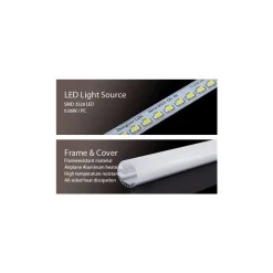 TUBO T5 NEON LED 6 10 15 18 W WATT 30 60 90 120 CM LUCE FREDDA NATURALE CALDA