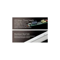 TUBO T5 NEON LED 6 10 15 18 W WATT 30 60 90 120 CM LUCE FREDDA NATURALE CALDA