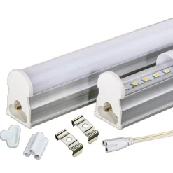 TUBO T5 NEON LED 10 W WATT 90 CM 900 LMN PER USO INTERNO LUCE BIANCA PLAFONIERA