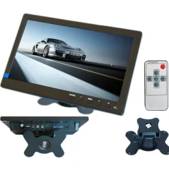 TV TELEVISORE MONITOR LCD DIGITALE 10.1' TFT PER VIDEOSORVEGLIANZA VGA BNC HDMI