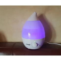 UMIDIFICATORE D'ARIA A VAPORE FREDDO 25 WATT CON LUCE LED AROMATERAPIA 3,4 LITRI