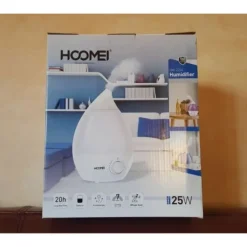 UMIDIFICATORE D'ARIA A VAPORE FREDDO 25 WATT CON LUCE LED AROMATERAPIA 3,4 LITRI