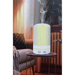 UMIDIFICATORE PER AMBIENTE AROMATERAPIA OLI ESSENZILI CON LUCE NOTTE PROFUMATORE