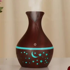 UMIDIFICATORE ULTRASUONI DIFFUSORE DI AROMI OLI ESSENZIALI PER AROMATERAPIA ASCU