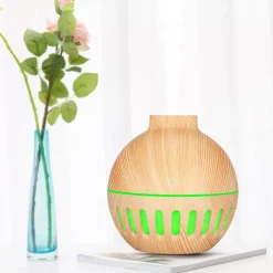 UMIDIFICATORE ULTRASUONI DIFFUSORE DI AROMI OLI ESSENZIALI PER AROMATERAPIA ANF1