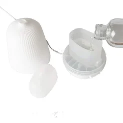 UMIDIFICATORE USB LAMPADA BIANCO CALDA A750 100ML AROMATERAPIA