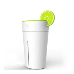 UMIDIFICATORE USB ULTRASUONI LEMON LIMONATA 200ML AROMATERAPIA DIFFUSORE CASA