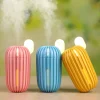 UMIDIFICATORE USB ULTRASUONI CACTUS 200ML AROMATERAPIA DIFFUSORE DEPURATORE CASA