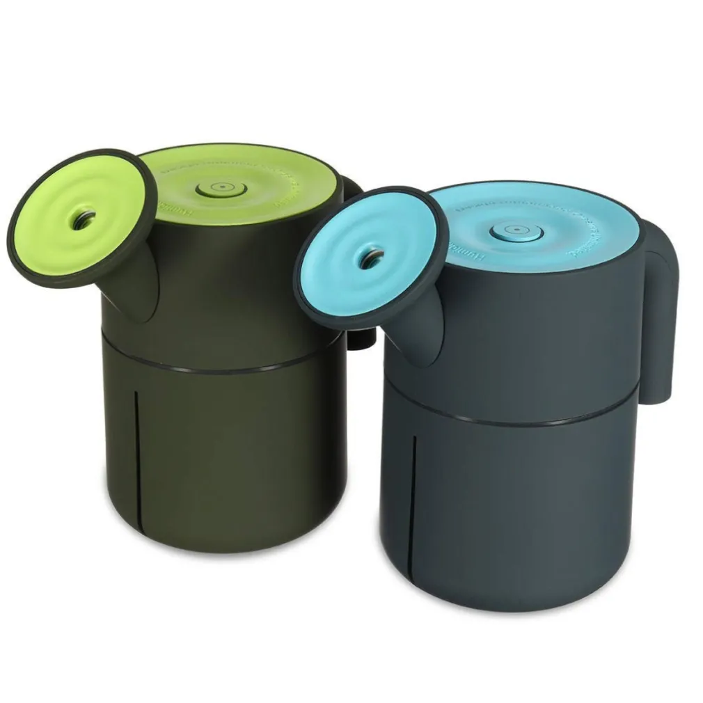 UMIDIFICATORE USB ULTRASUONI INNAFFIATORE 200ML AROMATERAPIA DEPURATORE CASA