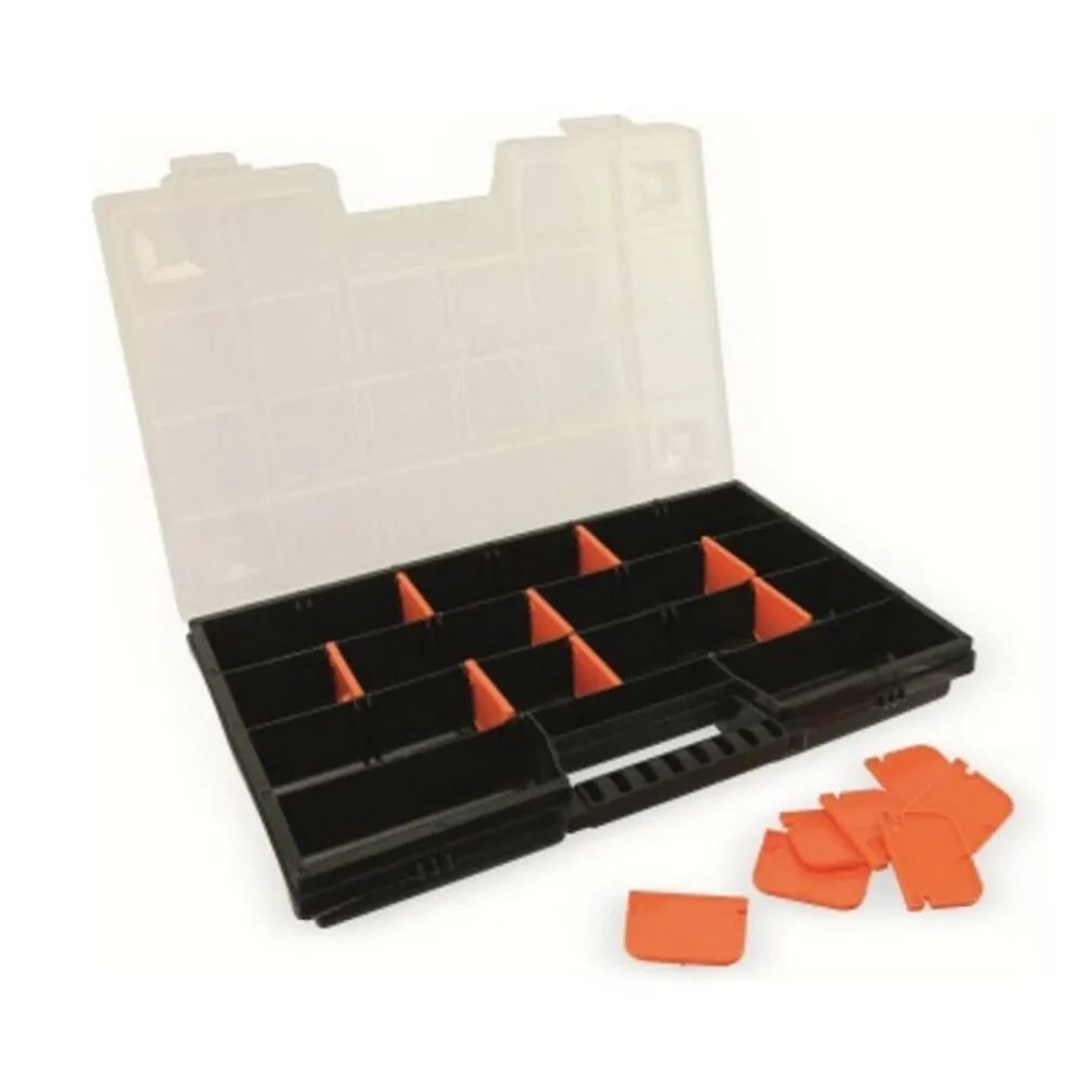 VALIGETTA PORTA MINUTERIA TOOL BOX FERRAMENTA A SCOMPARTI 28,5 X 19 X 3,5 CM