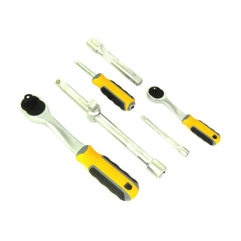 VALIGIA SET CHIAVI A BUSSOLA 73 PEZZI 1/2" 1/4" CHIAVI A CRICCHETTO REVERSIBILI