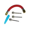 VALVOLA AGO AGHI 5 IN 1 ACCESSORI PER GONFIAGGIO PALLONE GONFIARE PALLA