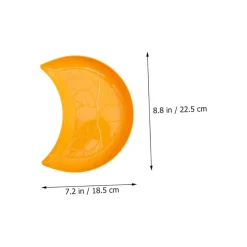 Vassoio 5 Scomparti Colorati per Snack Frutta Secca Dolci e Finger Food