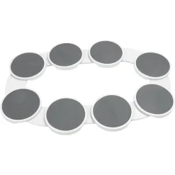 VASSOIO GIREVOLE CENTROTAVOLA PIATTO MOBILE 360° GUIDE ESPANDIBILI RIMOVIBILI RESISTENTE