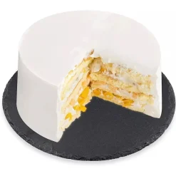 VASSOIO TONDO IN ARDESIA GIREVOLE TAGLIERE NERO Ø30CM PIETRA NATURALE DA SUSHI RISTORANTE