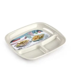 VASSOIO TRIO IN PLASTICA RIUTILIZZABILE PIATTO IDEALE PER APERITIVI FESTE 140621A