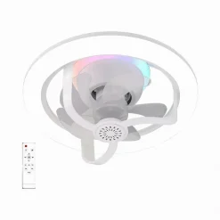 VENTILATORE SOFFITTO CON LUCE LED RGB REGOLABILE SKY REFRESH CON TELECOMANDO