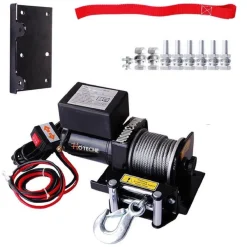 VERRICELLO ELETTRICO 1350KG PARANCO ARGANO A 12V CON TELECOMANDO TIRA BARCHE