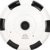 VIDEOCAMERA V380S IP SORVEGLIANZA PANORAMICA VR CAM 360° WIFI TELECAMERA