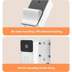 VIDEOCITOFONO WIRELESS TELECAMERA SCHERMO IPS 4,3