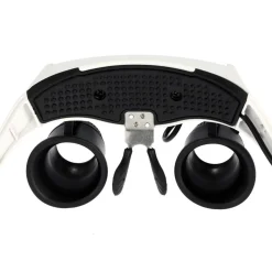 VISIERA OCCHIALI LENTE INGRANDIMENTO PRECISIONE CON 2 LED 4 LENTI LUCE 9892GJ-3A