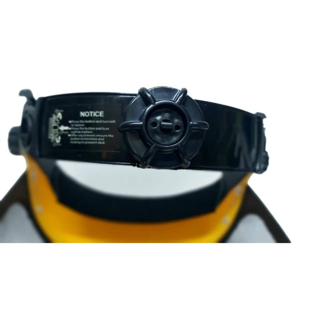 VISIERA PER DECESPUGLIATORE CUFFIE REGOLABILE A RETE PROTETTIVA MASCHERA 435320