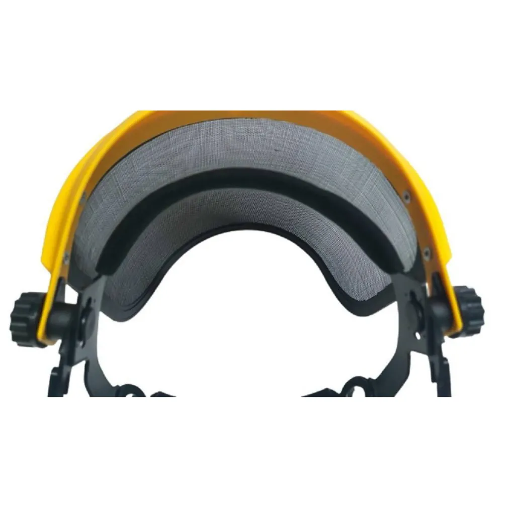 VISIERA PER DECESPUGLIATORE CUFFIE REGOLABILE A RETE PROTETTIVA MASCHERA 435320