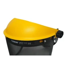 VISIERA PER DECESPUGLIATORE CUFFIE REGOLABILE A RETE PROTETTIVA MASCHERA 435320